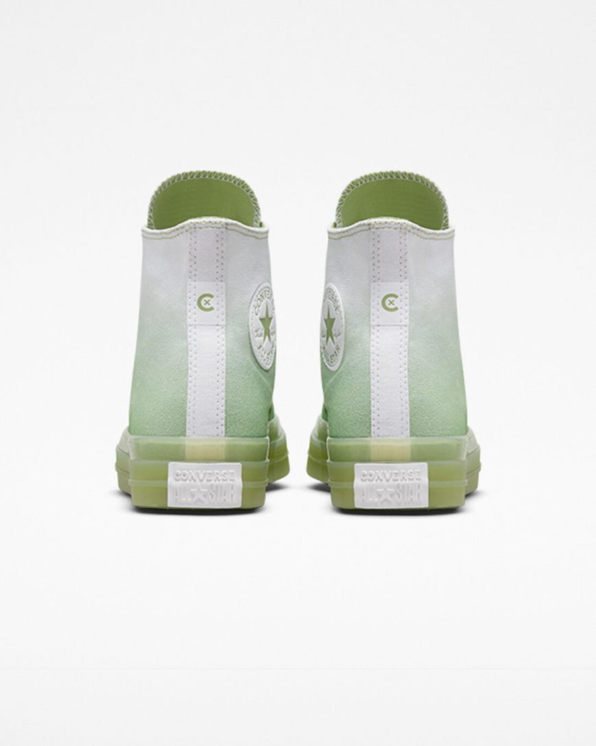 Zapatillas Altas Converse Chuck Taylor All Star CX Gradient Mujer Verde Blancas Verde | PE 8E5240